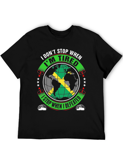 Jamaica Flag Motivational T-Shirt