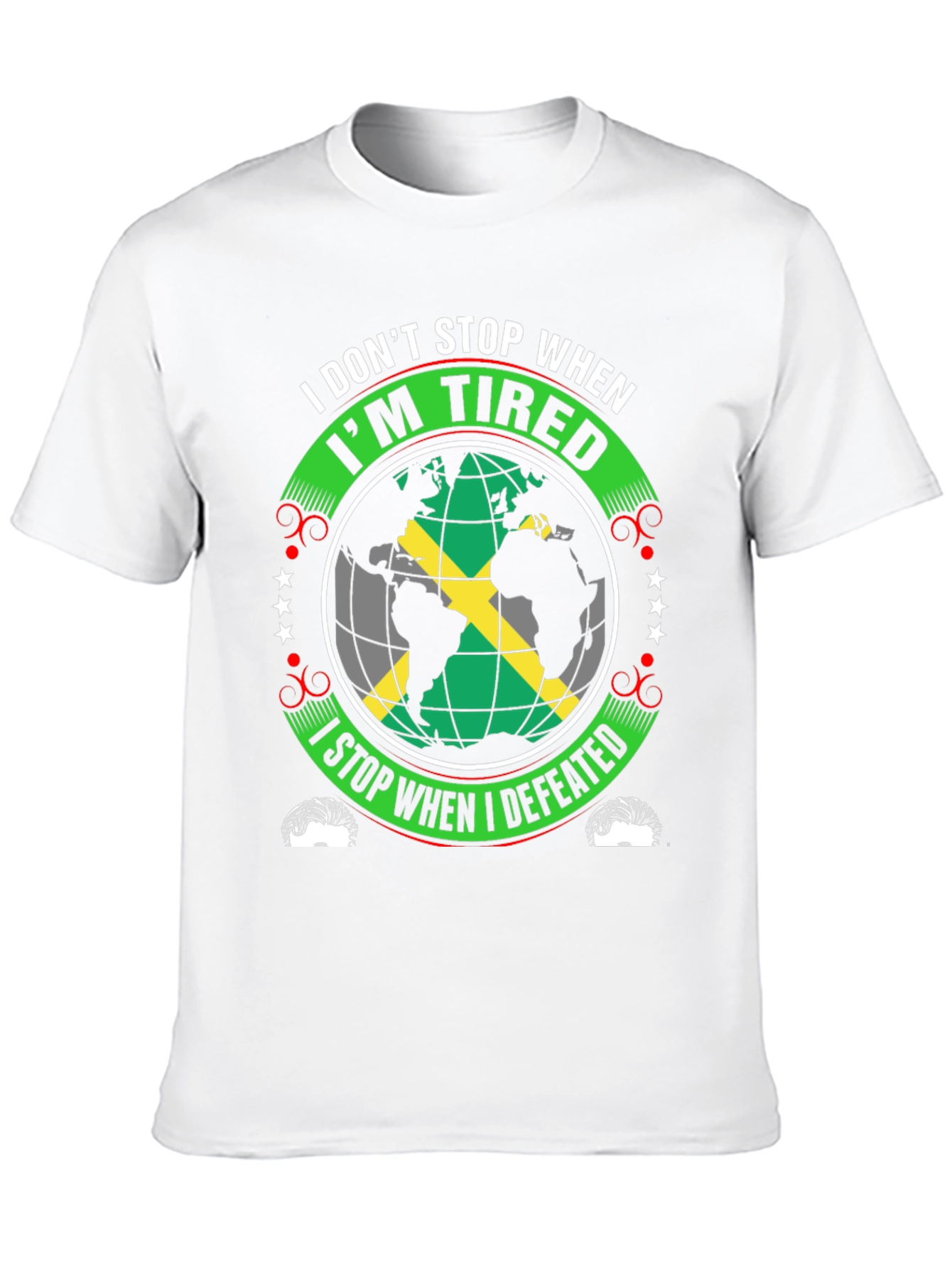 Jamaica Flag Motivational T-Shirt