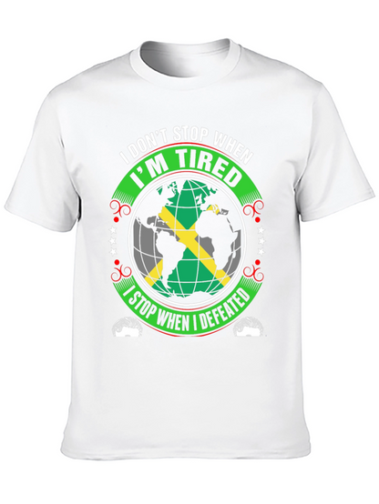 Jamaica Flag Motivational T-Shirt