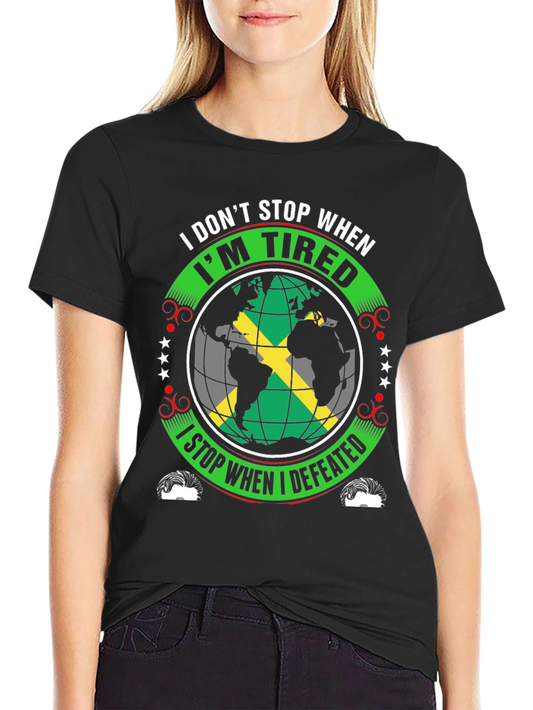 Jamaica Flag Motivational T-Shirt