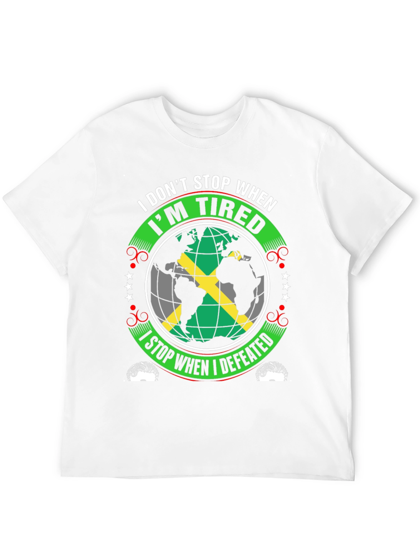 Jamaica Flag Motivational T-Shirt