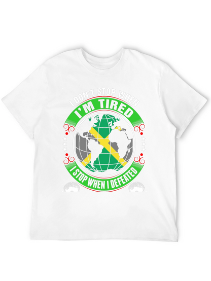 Jamaica Flag Motivational T-Shirt