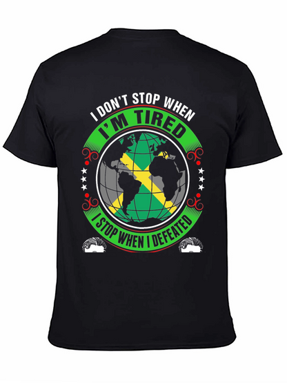 Jamaica Flag Motivational T-Shirt