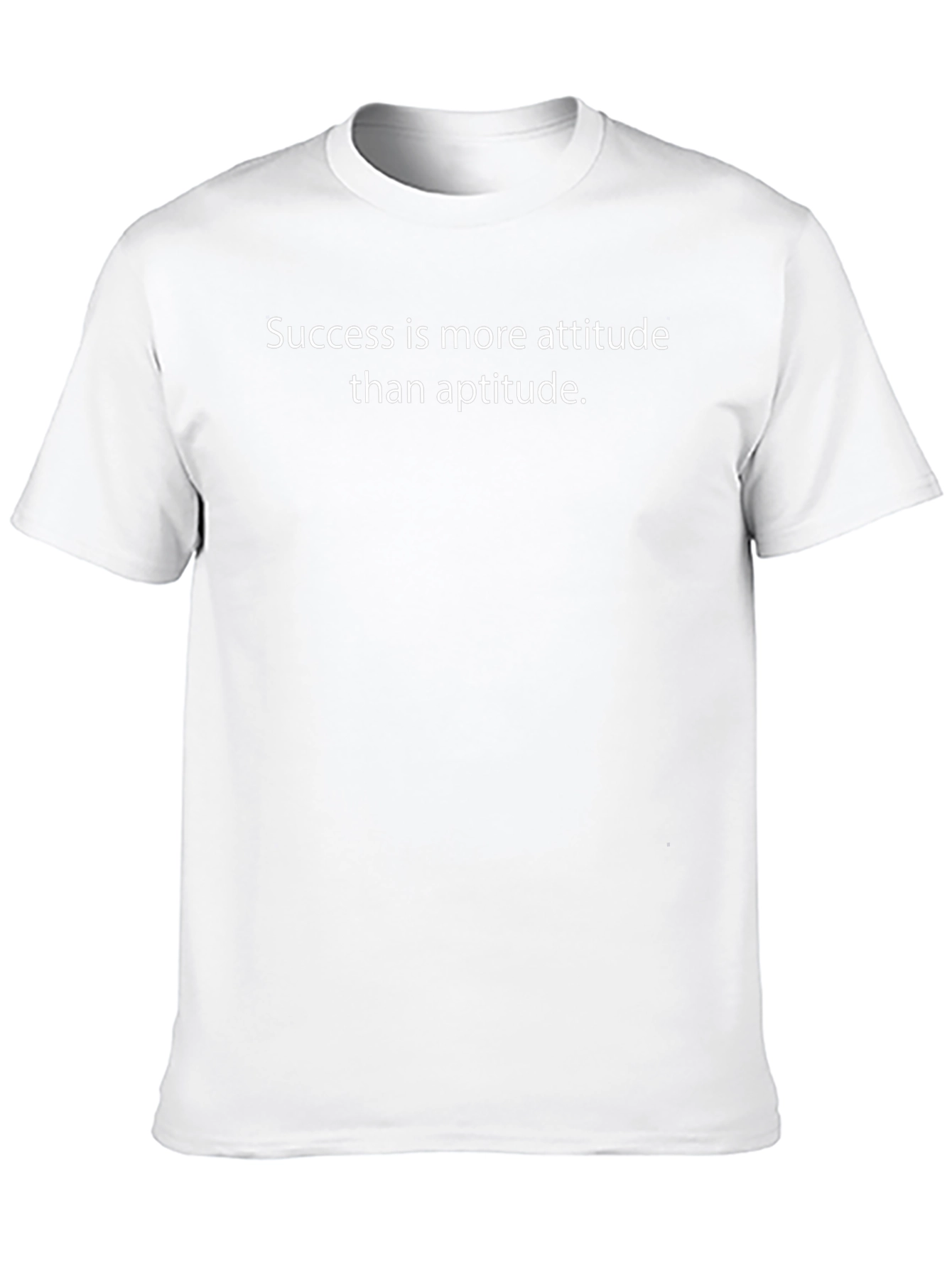 Attitude Over Aptitude Graphic Tee - Black