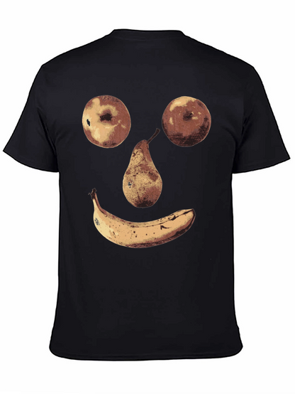 Fruit Face Graphic Tee - Unique Humor Shirt