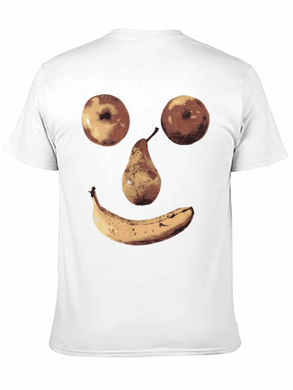 Fruit Face Graphic Tee - Unique Humor Shirt