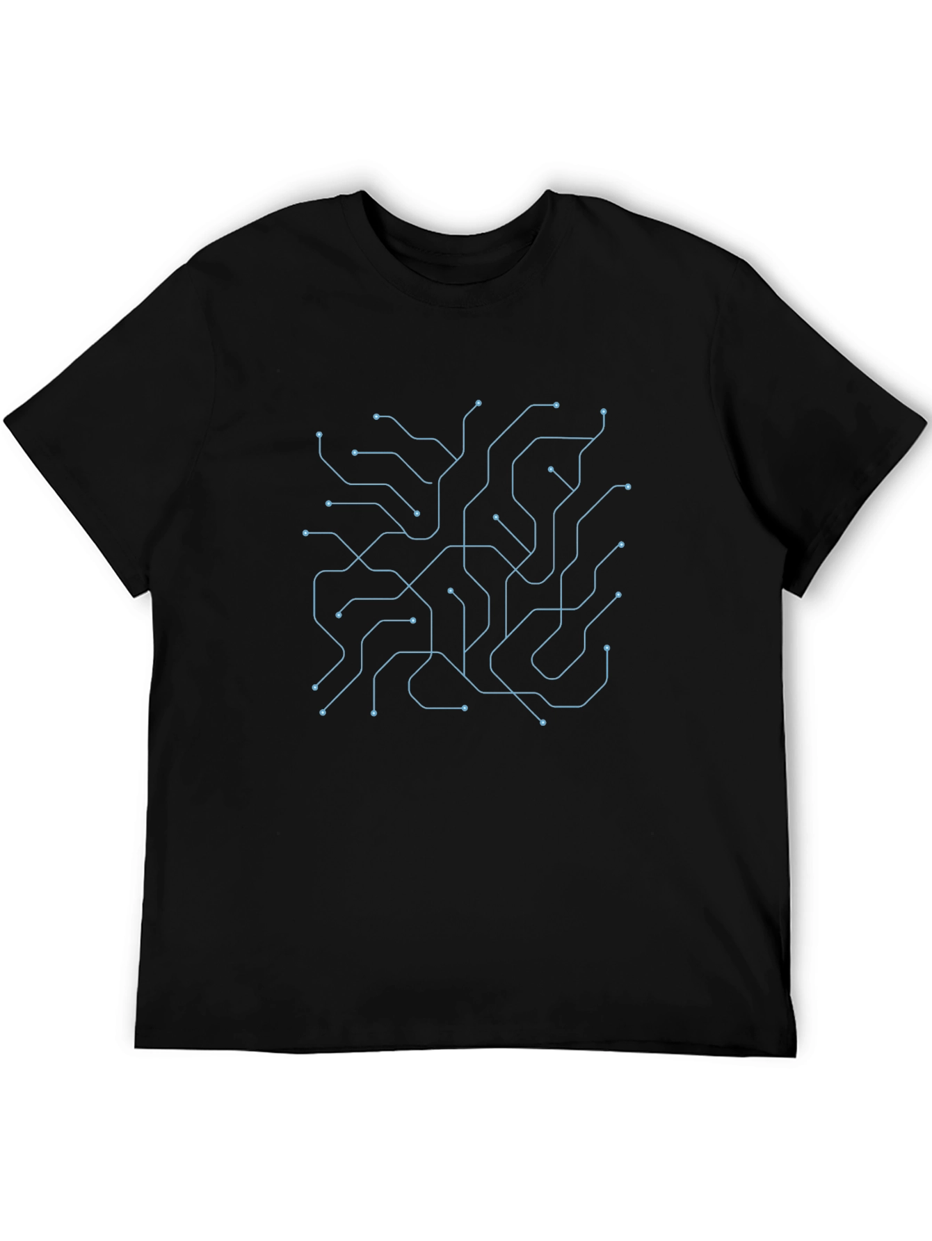 Circuit Board Graphic Tee - Modern Tech Style