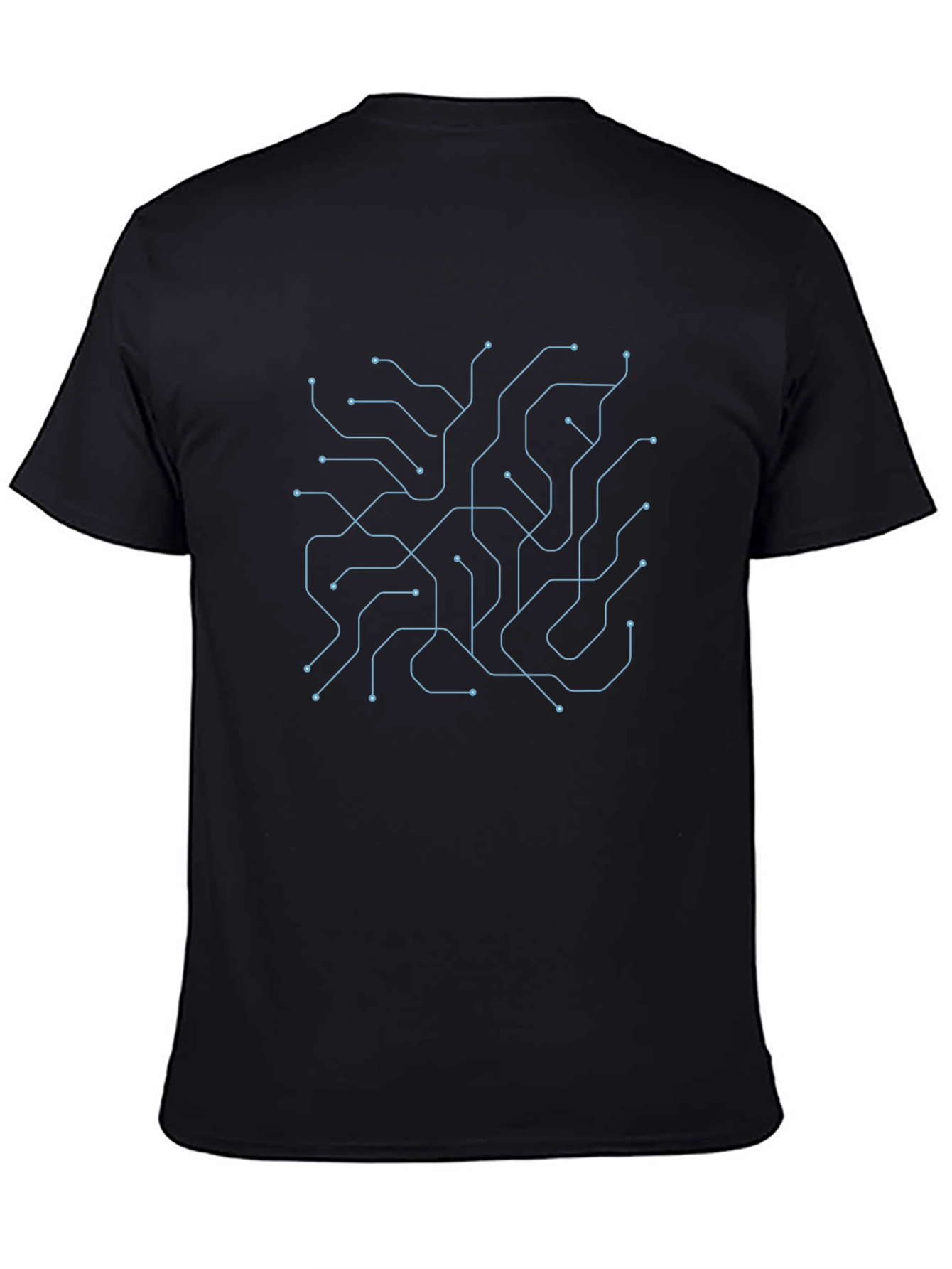 Circuit Board Graphic Tee - Modern Tech Style