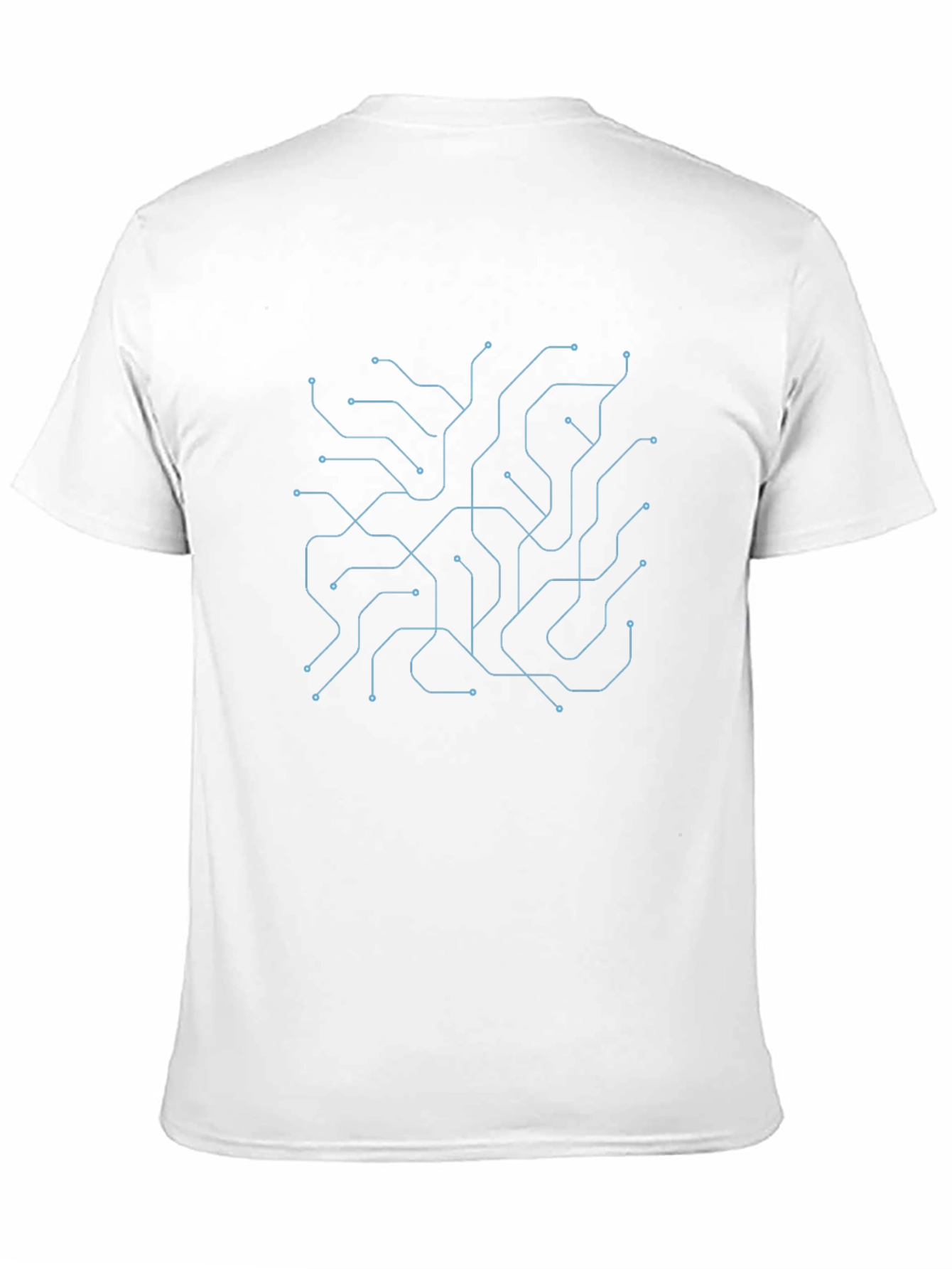 Circuit Board Graphic Tee - Modern Tech Style