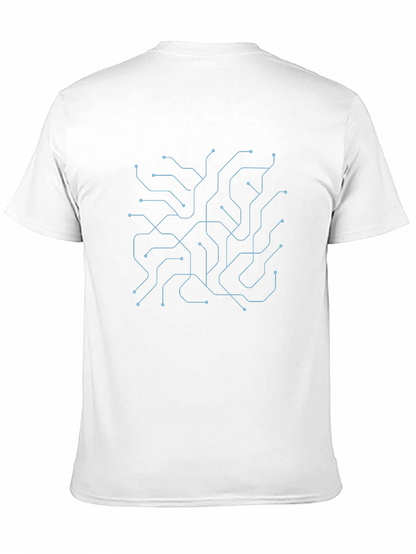 Circuit Board Graphic Tee - Modern Tech Style