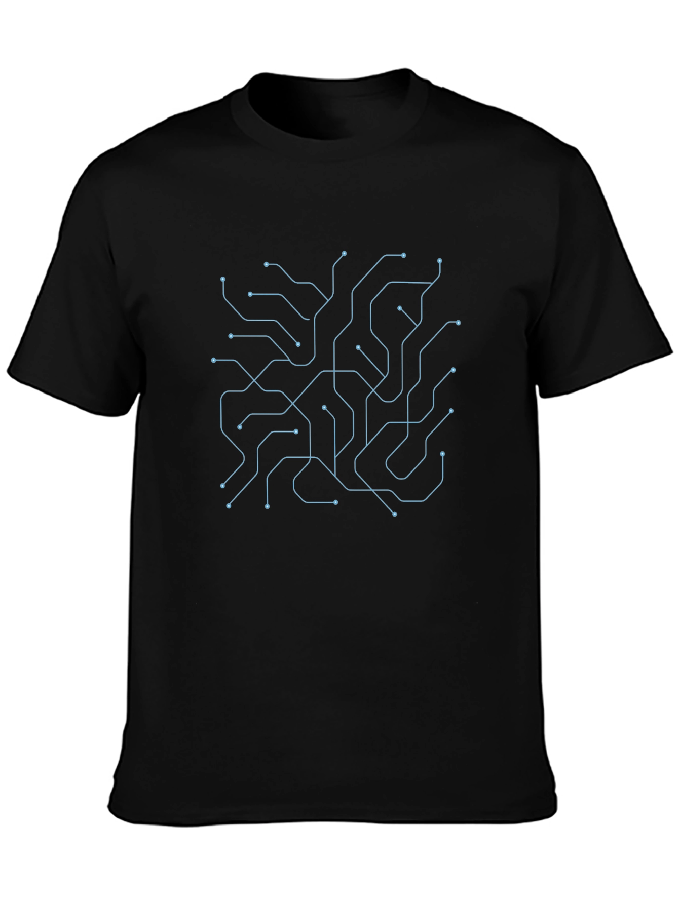 Circuit Board Graphic Tee - Modern Tech Style