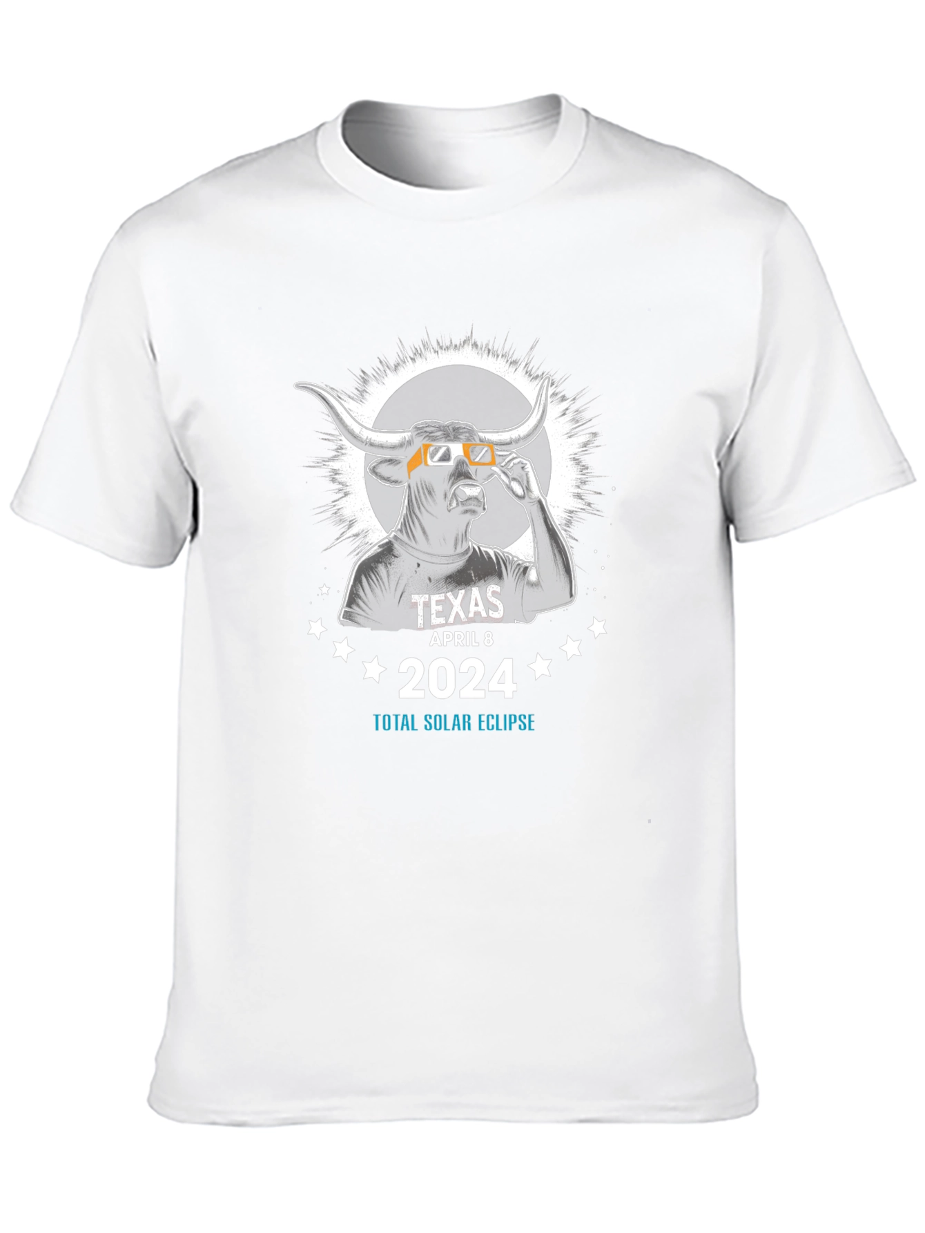 Texas Total Solar Eclipse April 8 2024 T-Shirt