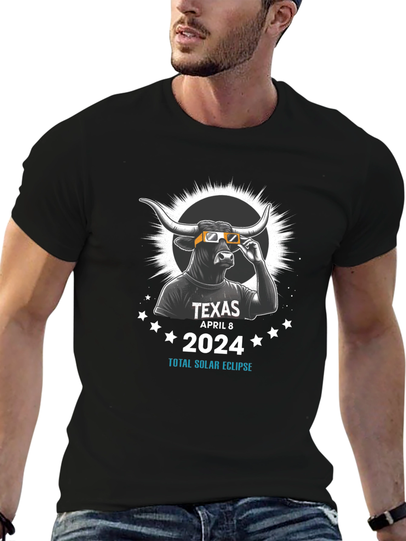 Texas Total Solar Eclipse April 8 2024 T-Shirt