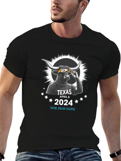 Texas Total Solar Eclipse April 8 2024 T-Shirt