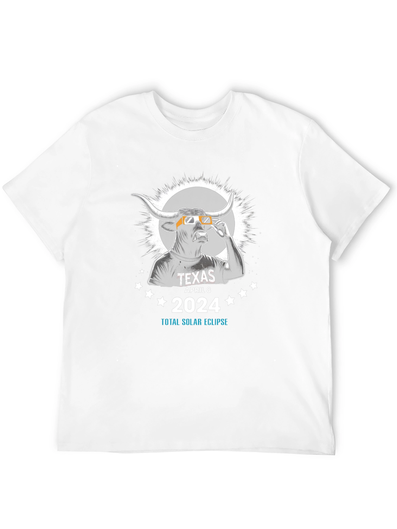 Texas Total Solar Eclipse April 8 2024 T-Shirt