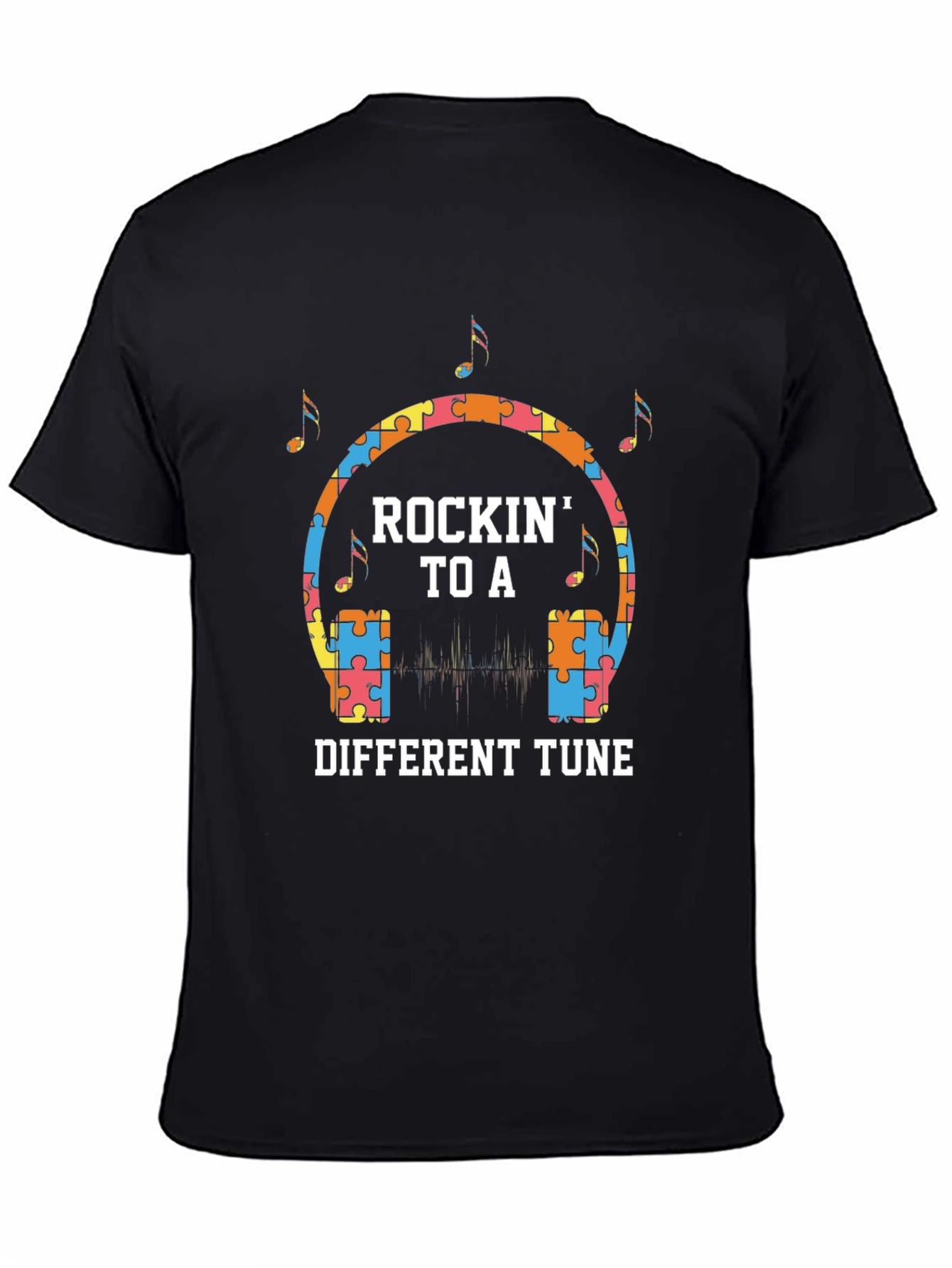 Rockin to a Different Tune T-Shirt - Autism Awareness
