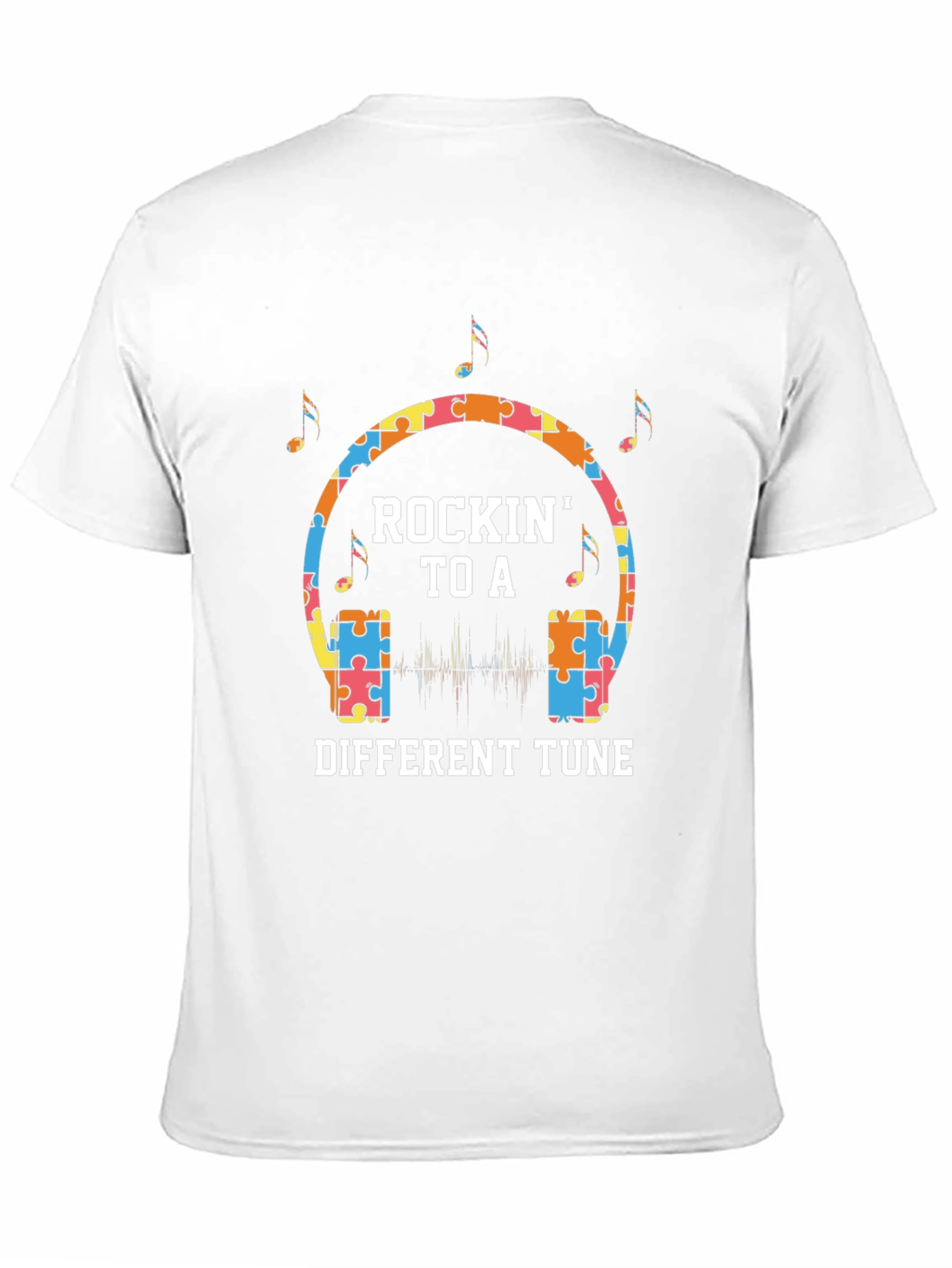 Rockin to a Different Tune T-Shirt - Autism Awareness