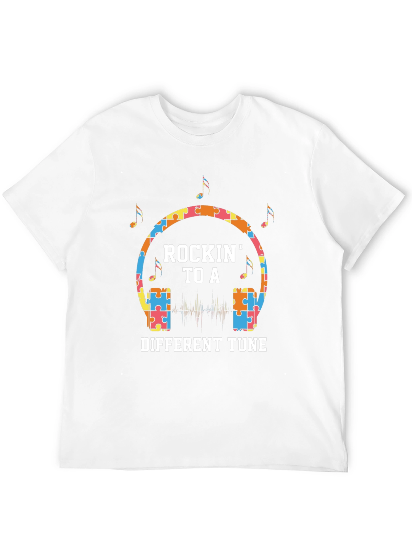 Rockin to a Different Tune T-Shirt - Autism Awareness