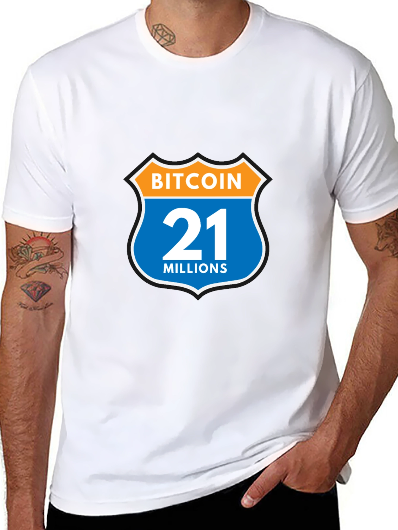 Bitcoin 21 Million T-Shirt - Crypto Limited Edition
