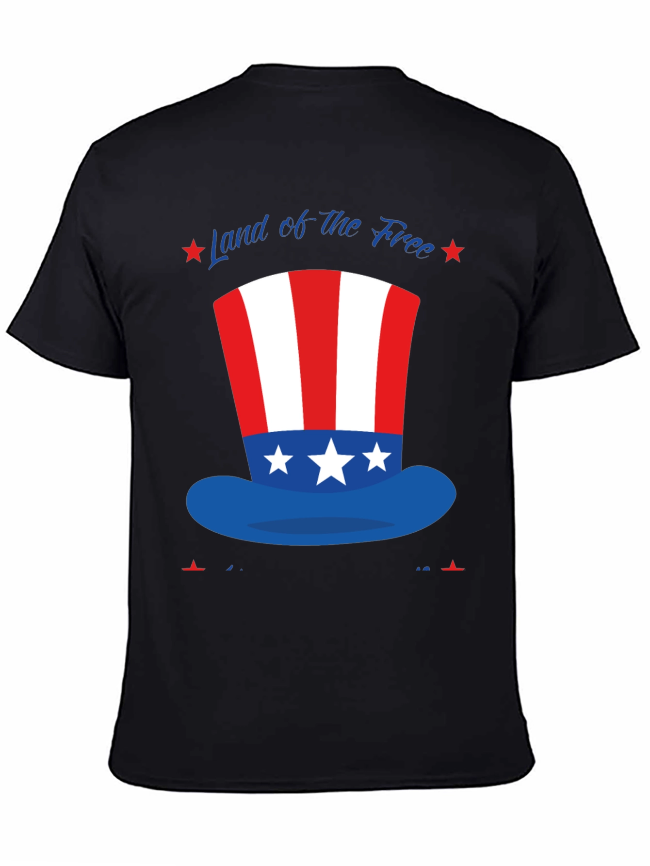 Patriotic Top Hat Graphic Tee