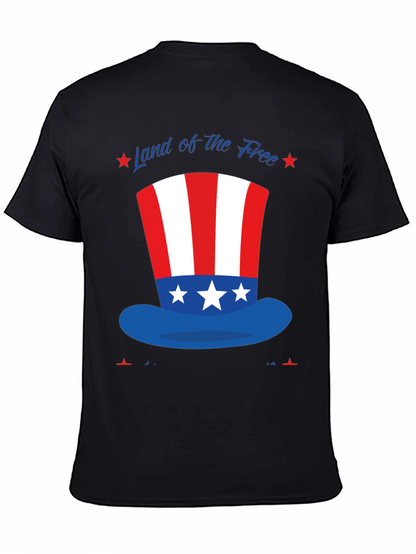 Patriotic Top Hat Graphic Tee