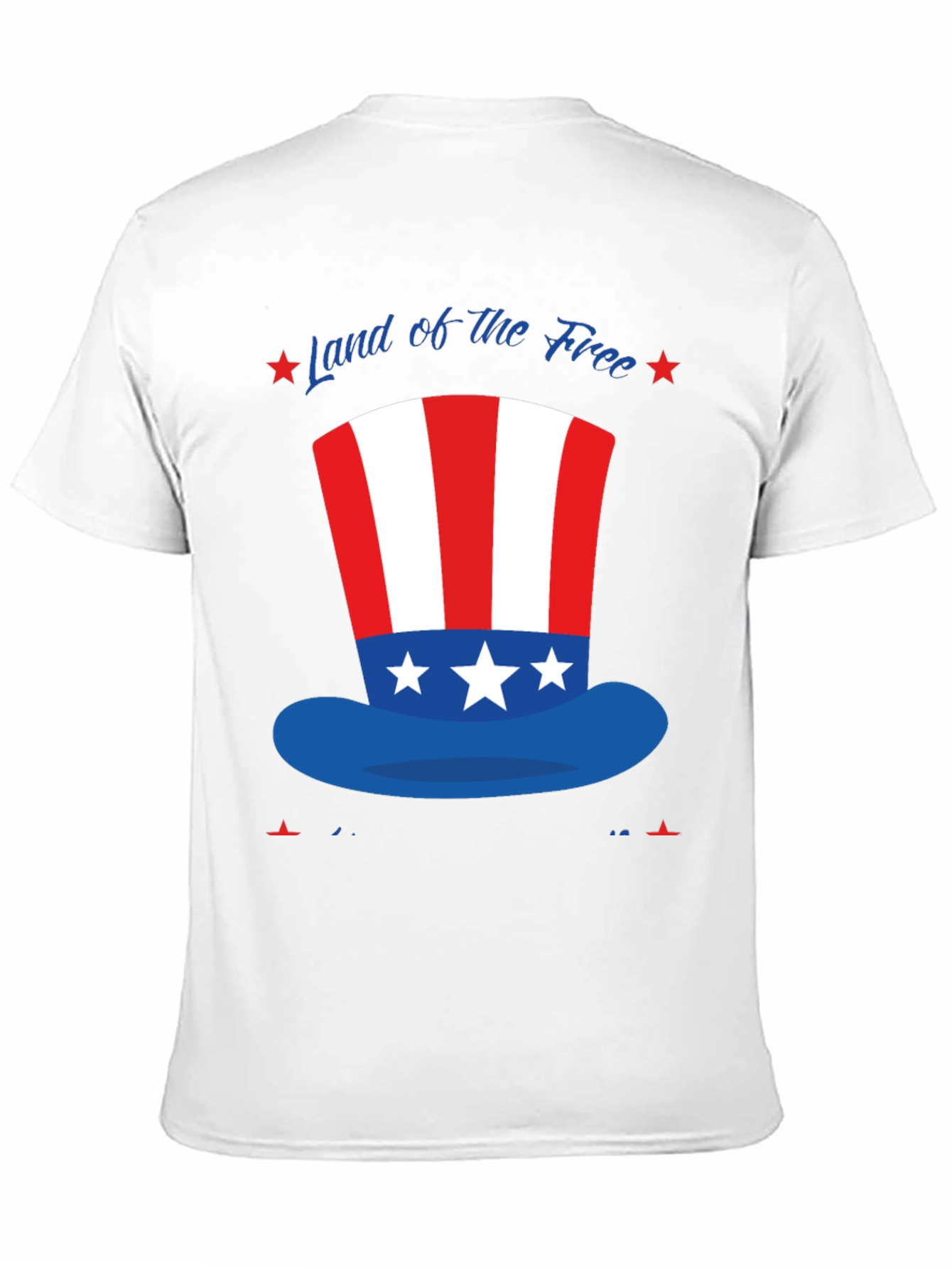 Patriotic Top Hat Graphic Tee