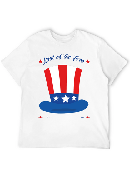 Patriotic Top Hat Graphic Tee