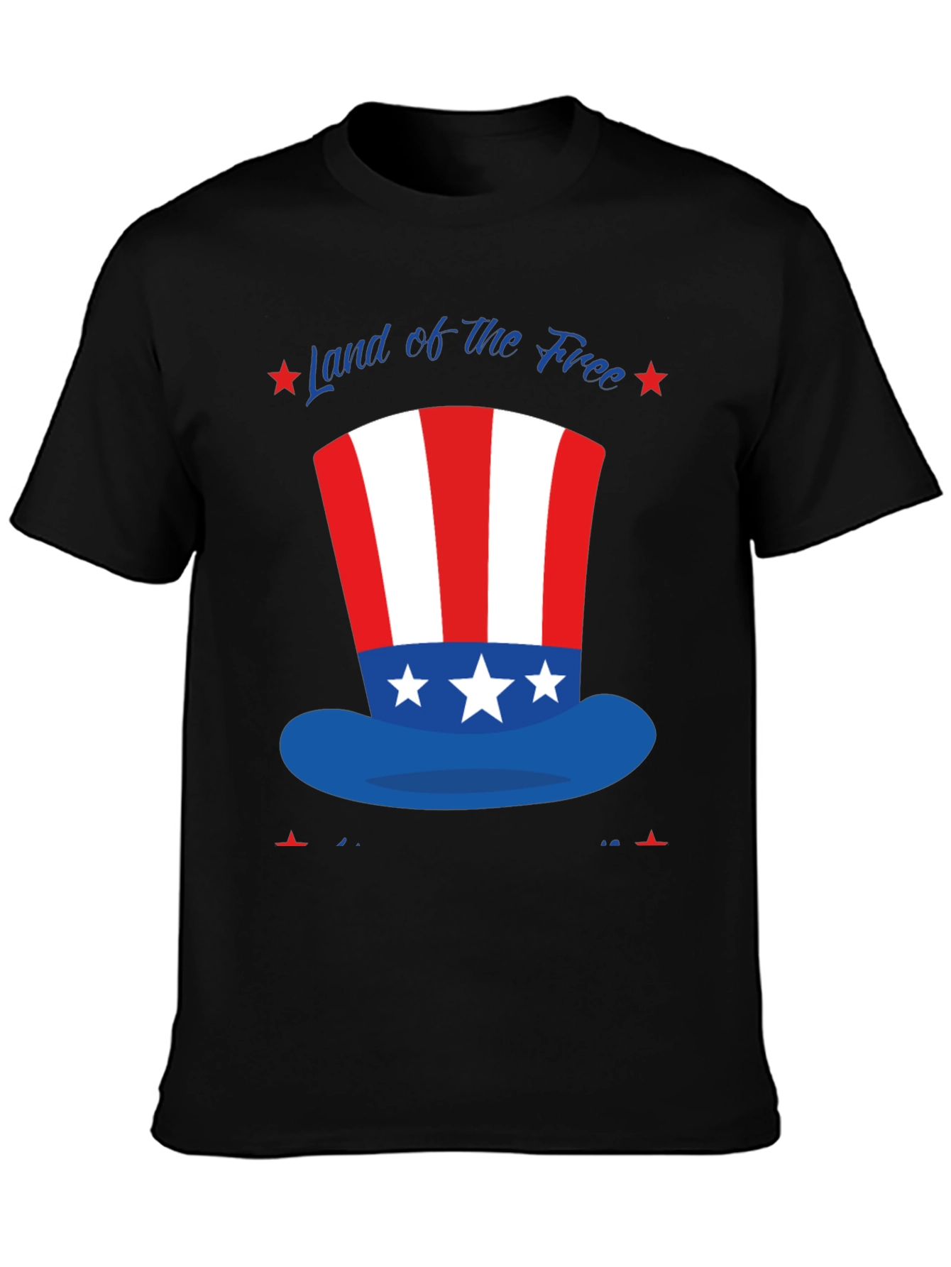 Patriotic Top Hat Graphic Tee
