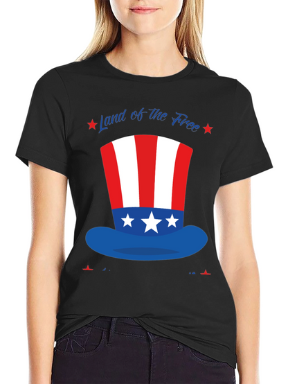 Patriotic Top Hat Graphic Tee