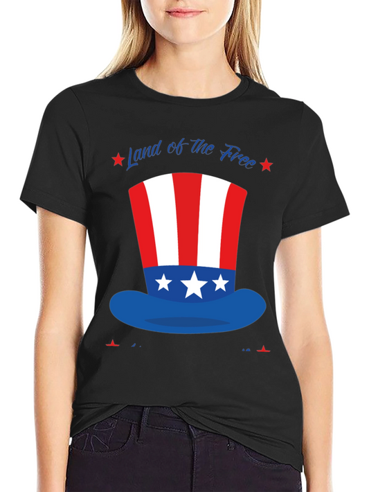 Patriotic Top Hat Graphic Tee