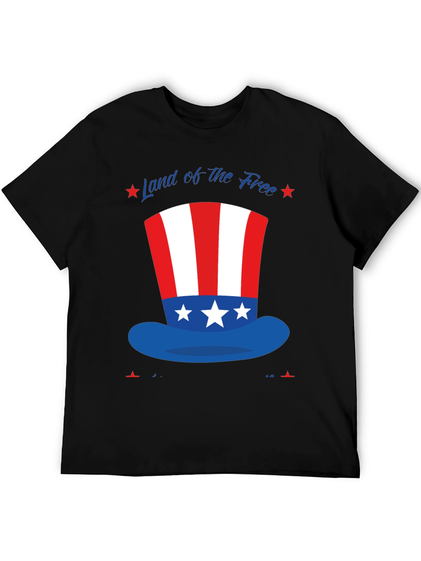Patriotic Top Hat Graphic Tee