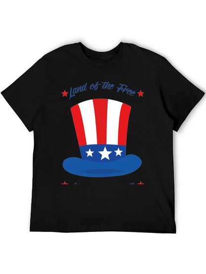 Patriotic Top Hat Graphic Tee