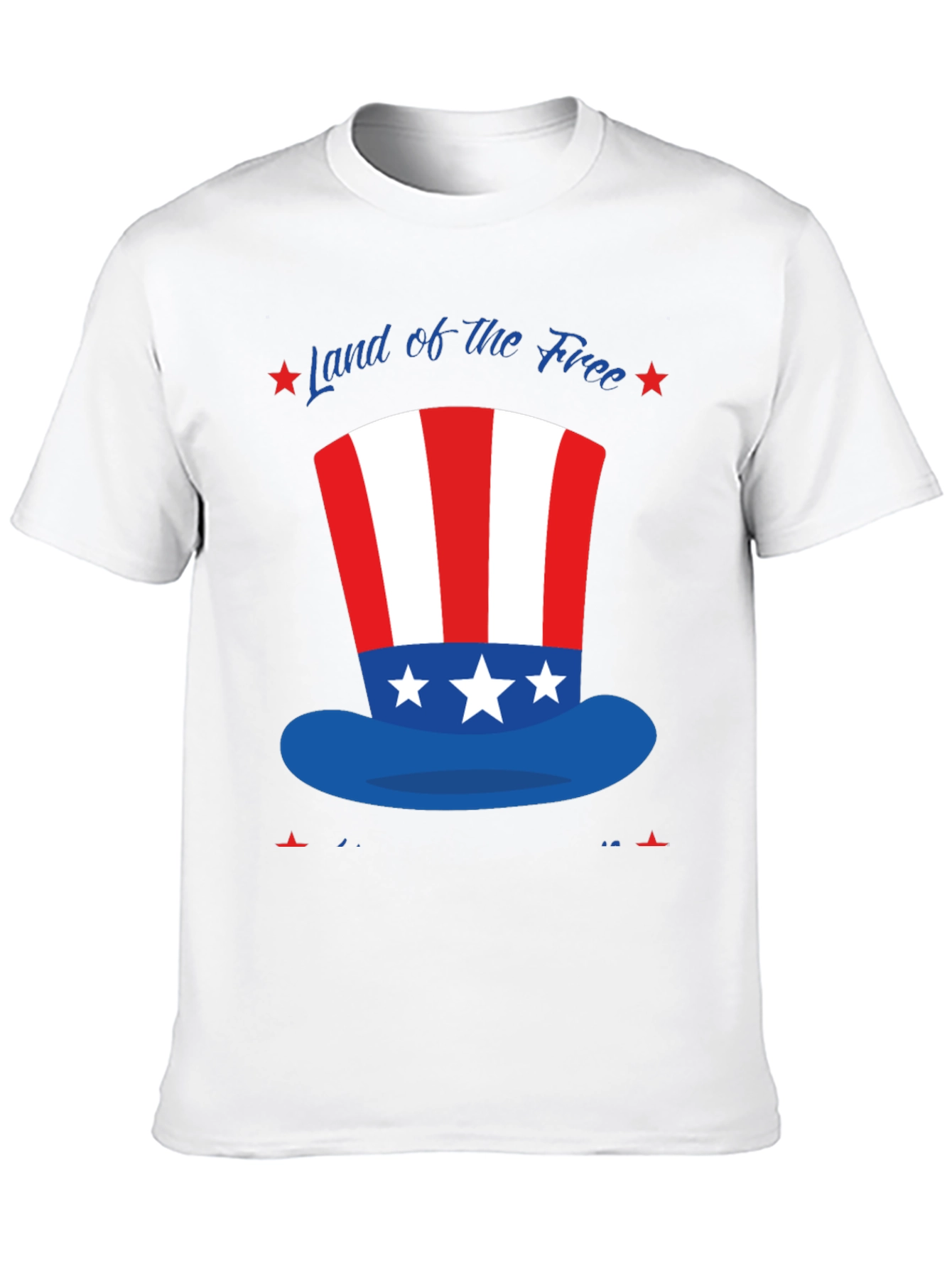 Patriotic Top Hat Graphic Tee