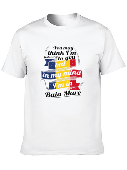 Baia Mare Mind T-Shirt - Black Cotton Tee