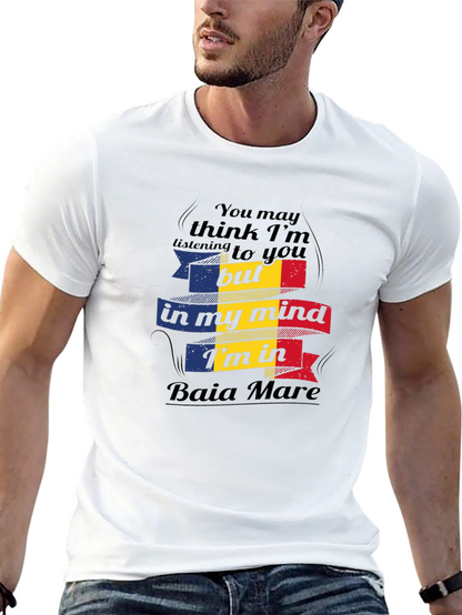 Baia Mare Mind T-Shirt - Black Cotton Tee