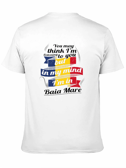 Baia Mare Mind T-Shirt - Black Cotton Tee