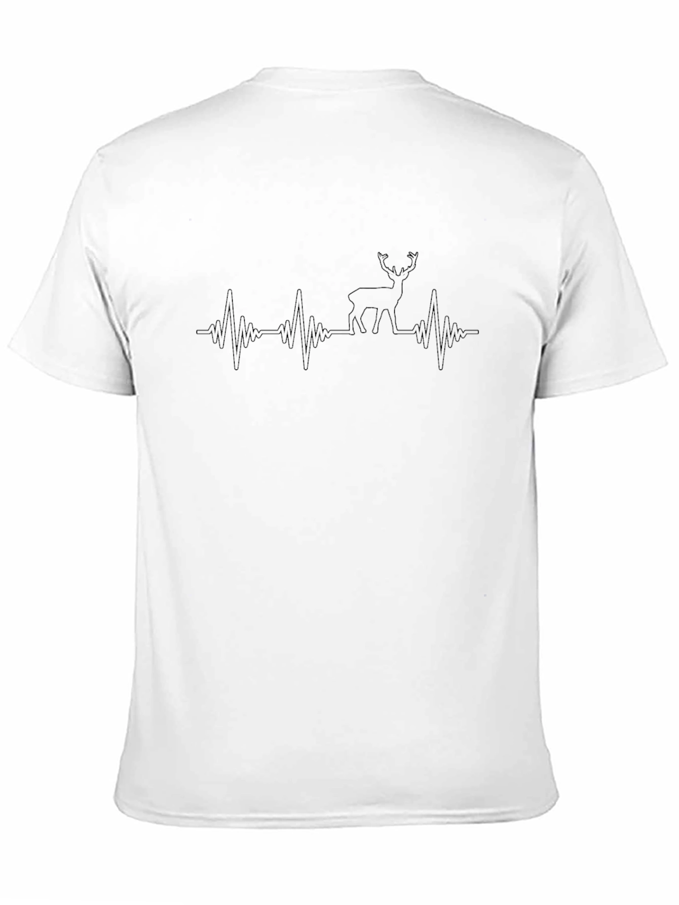 Deer Heartbeat T-Shirt - Nature Lover Tee