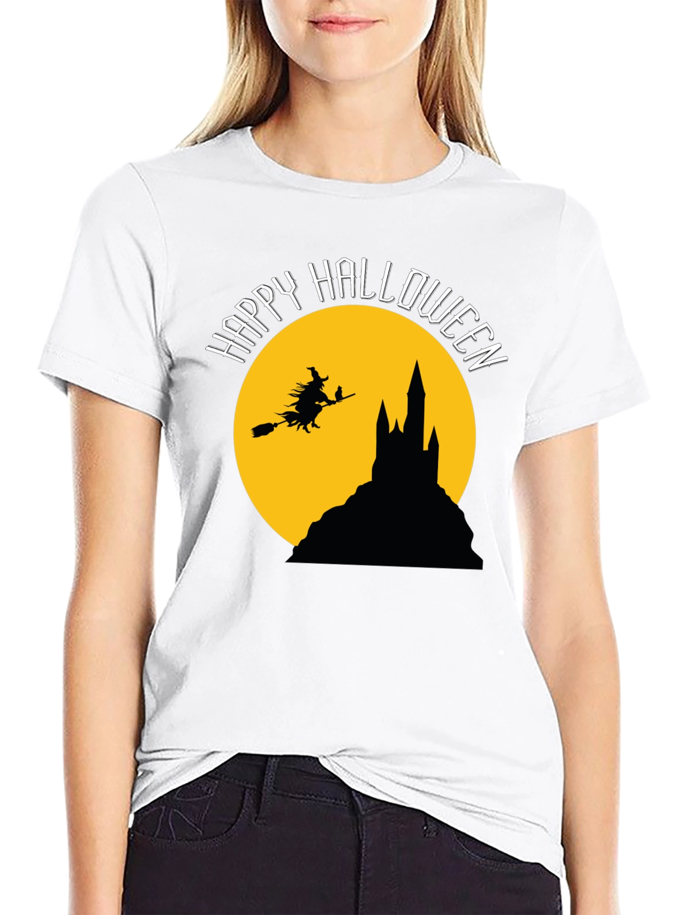 Happy Halloween Witch T-Shirt