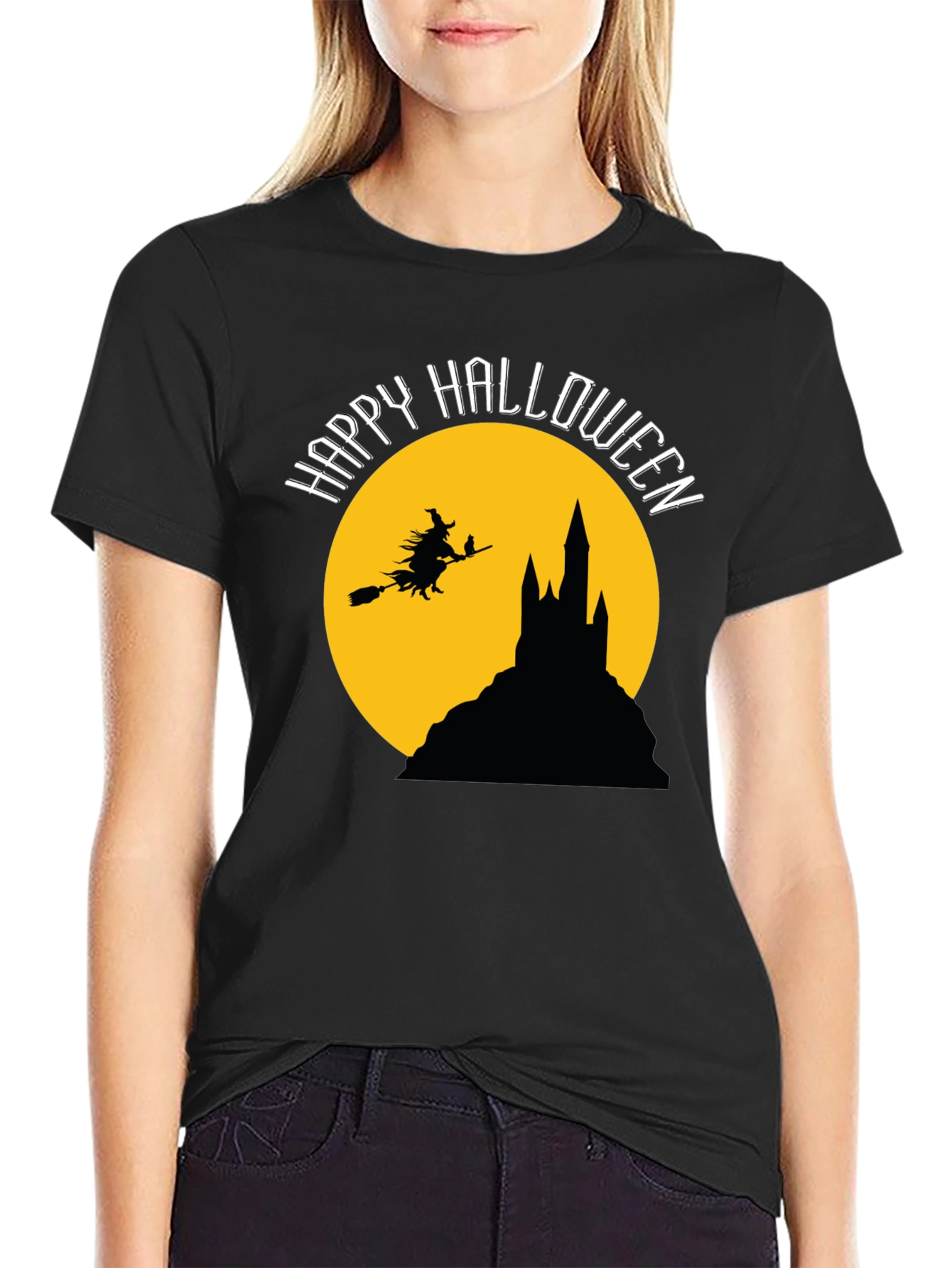 Happy Halloween Witch T-Shirt
