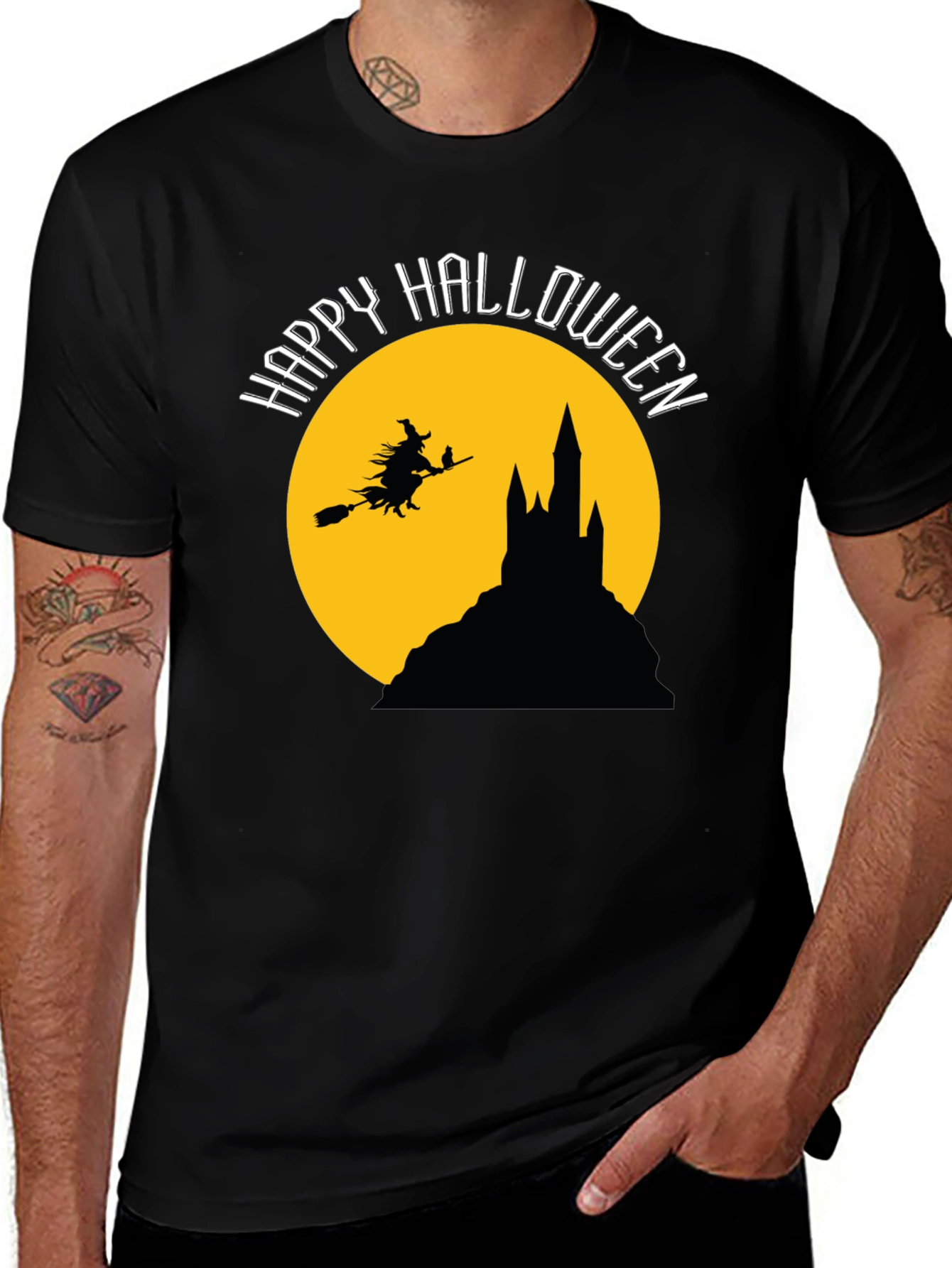 Happy Halloween Witch T-Shirt