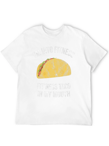 Funny Fitness Taco T-Shirt - Foodie Gym Tee