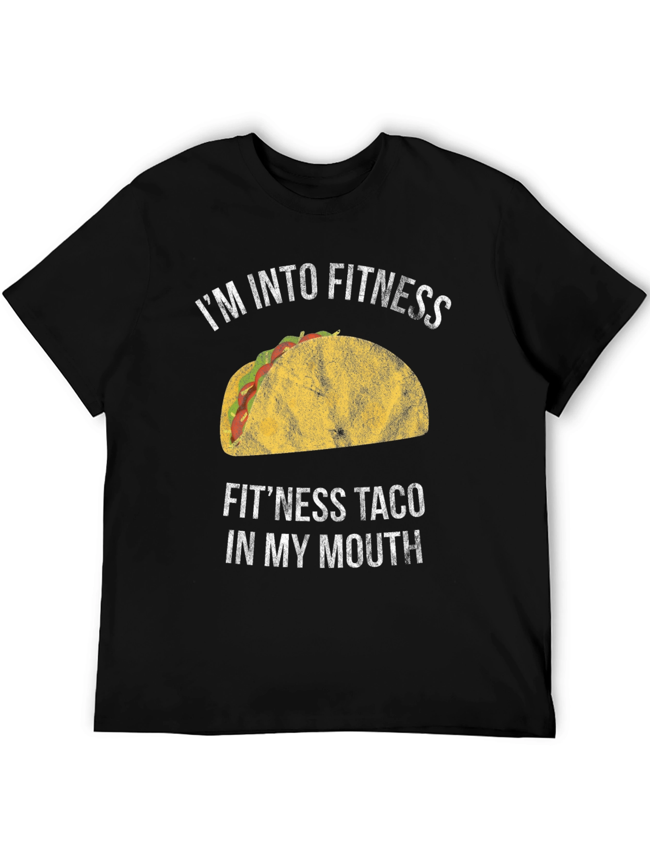 Funny Fitness Taco T-Shirt - Foodie Gym Tee