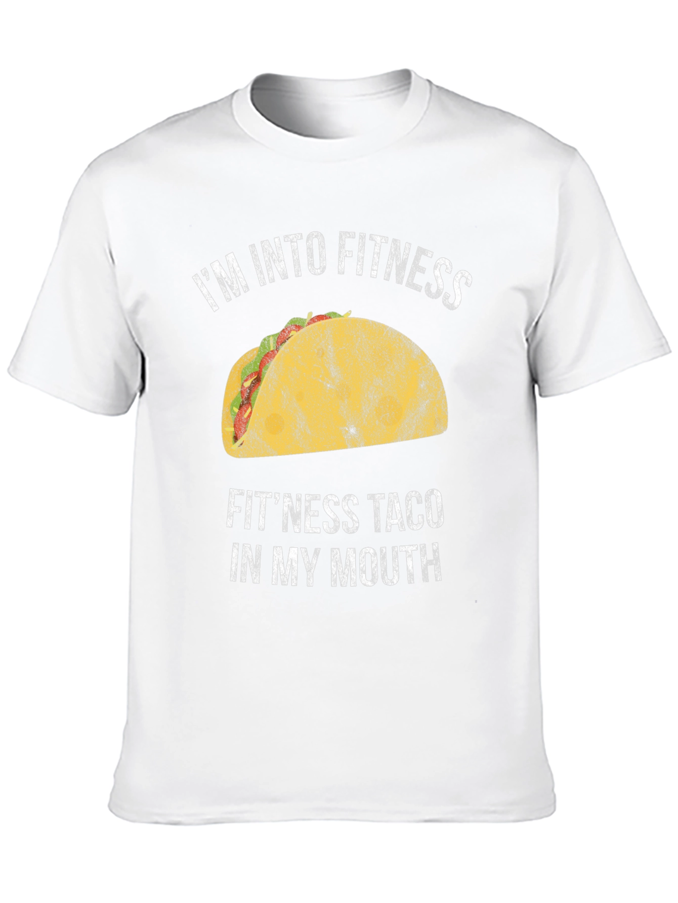 Funny Fitness Taco T-Shirt - Foodie Gym Tee