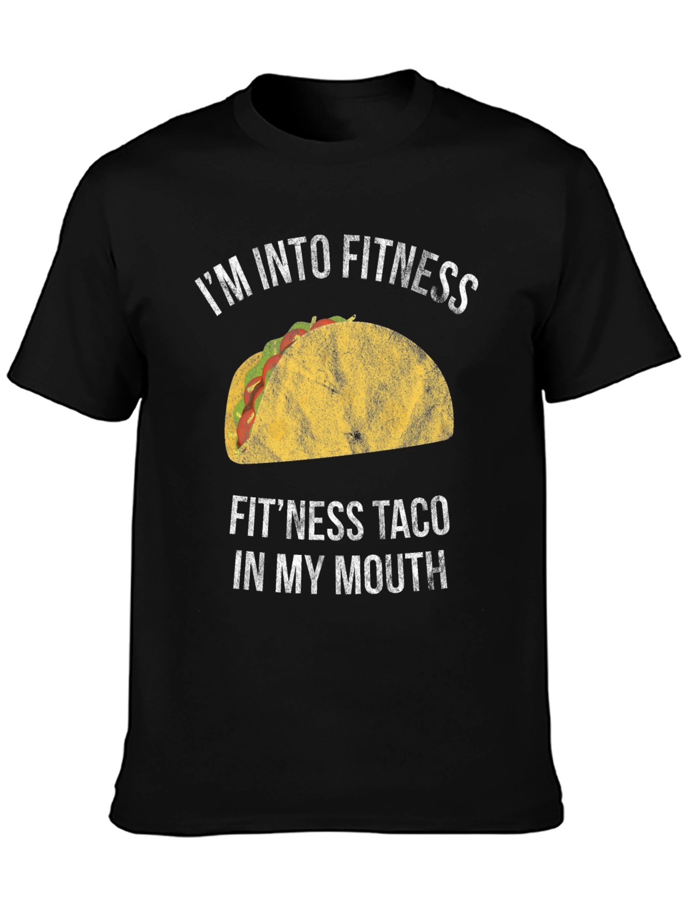 Funny Fitness Taco T-Shirt - Foodie Gym Tee