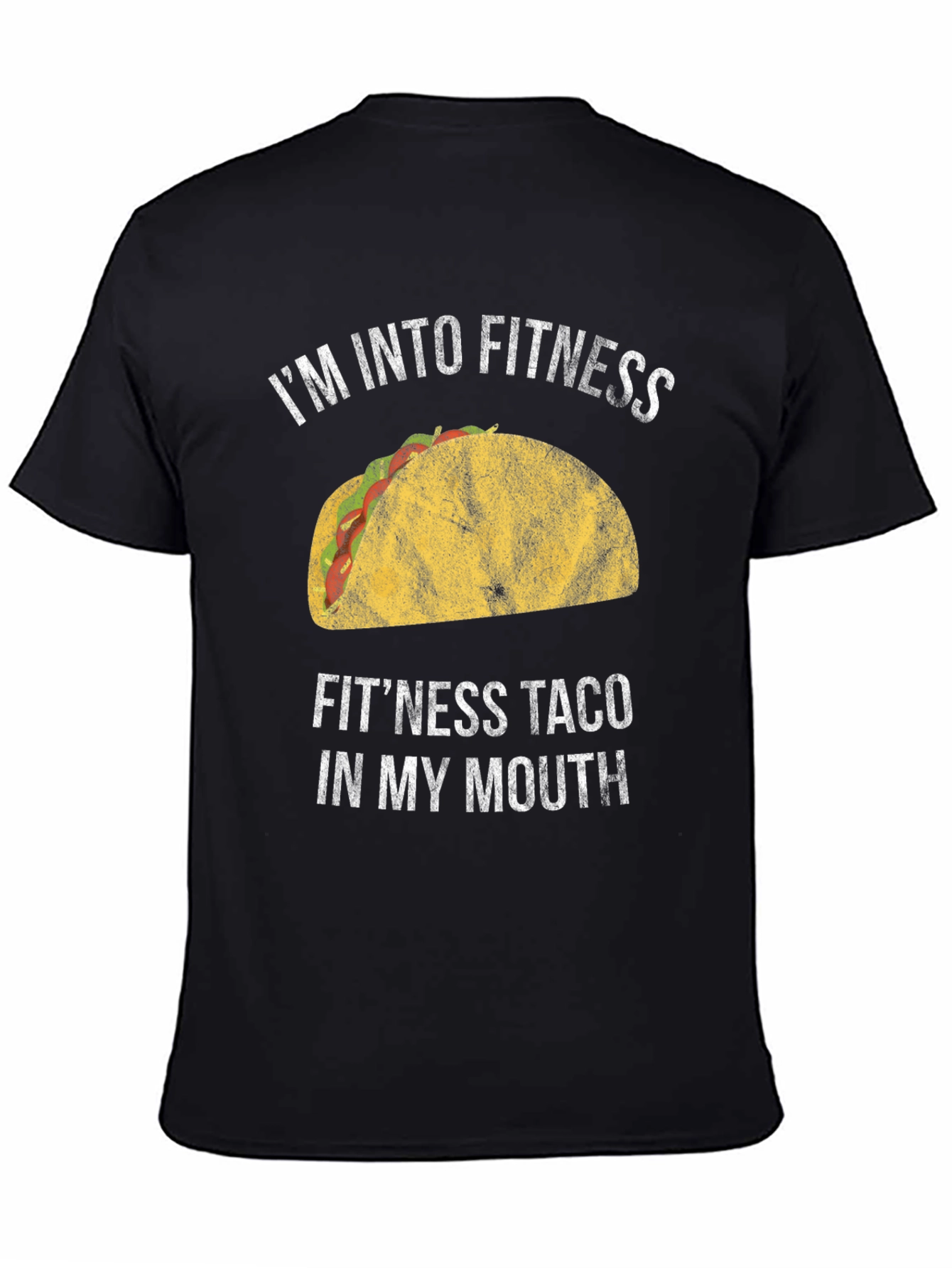Funny Fitness Taco T-Shirt - Foodie Gym Tee