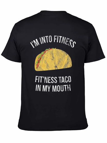 Funny Fitness Taco T-Shirt - Foodie Gym Tee