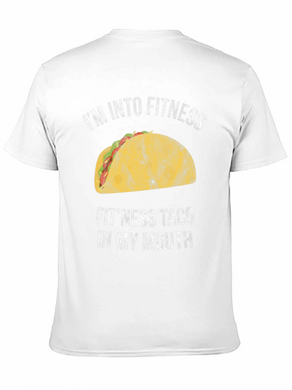 Funny Fitness Taco T-Shirt - Foodie Gym Tee