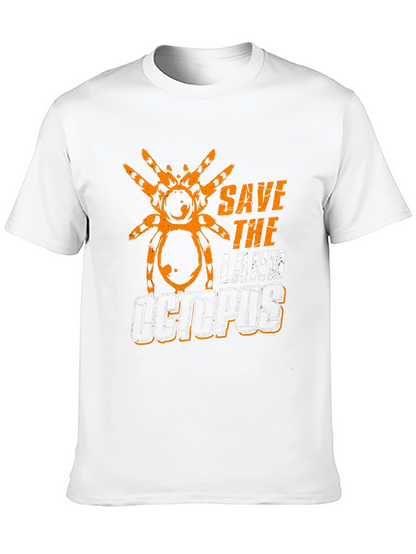 Save the Land Octopus T-Shirt - Spider Design