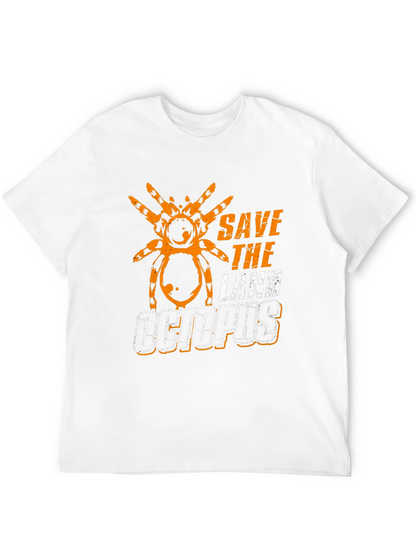 Save the Land Octopus T-Shirt - Spider Design