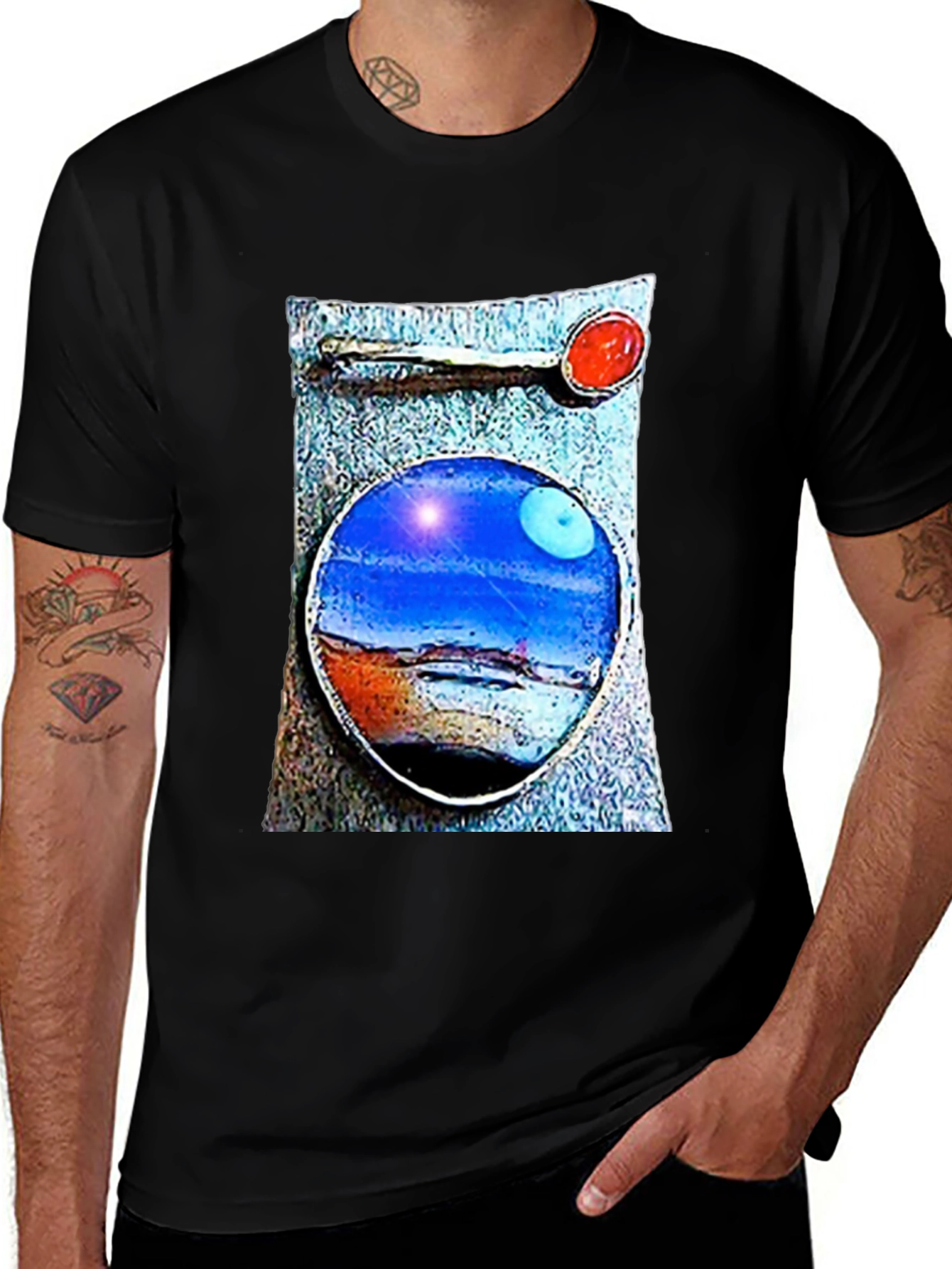 Artistic Landscape Graphic Tee